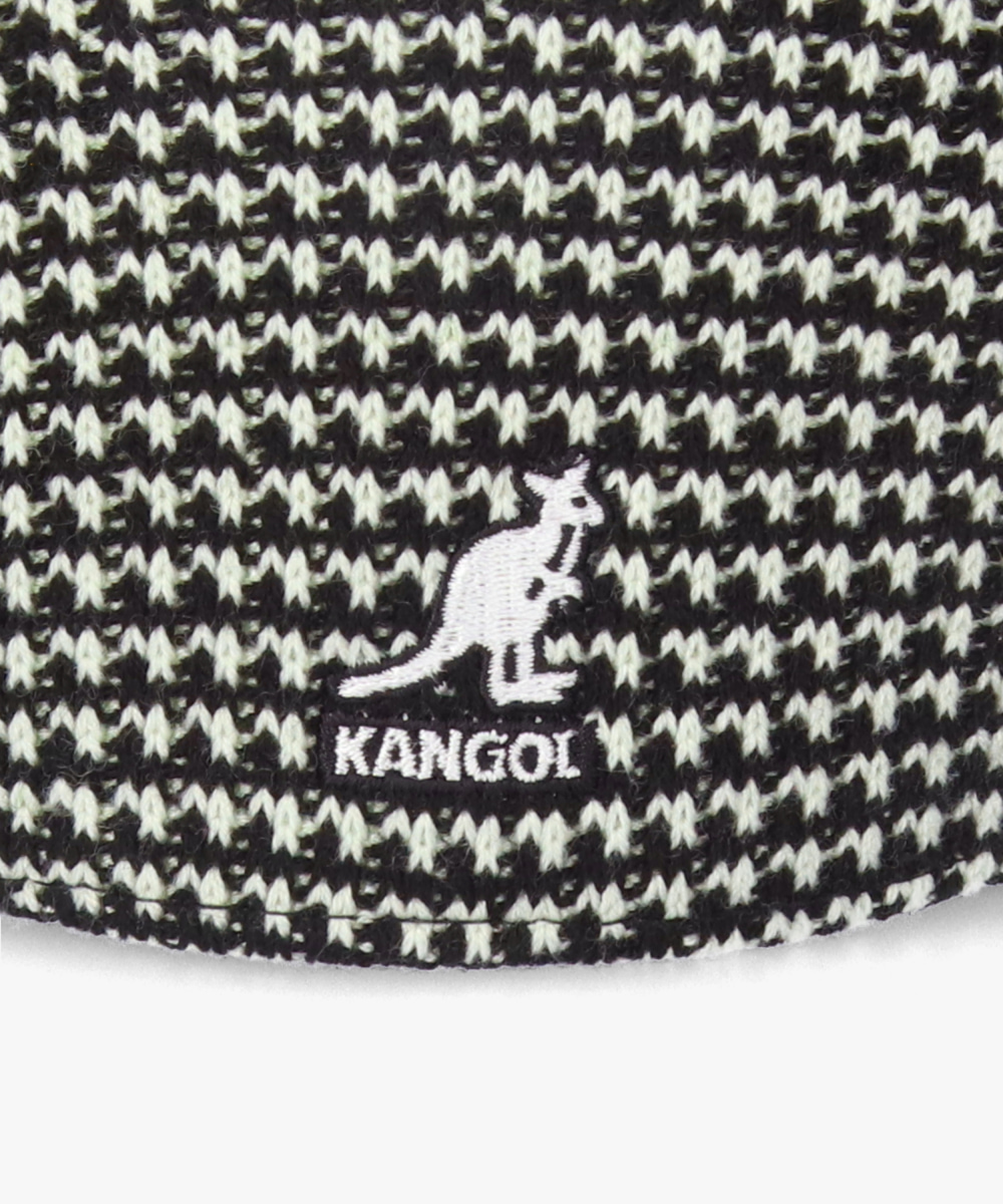 KANGOL GRID KNIT 504 | M(07) BLACK (01) | KANGOL