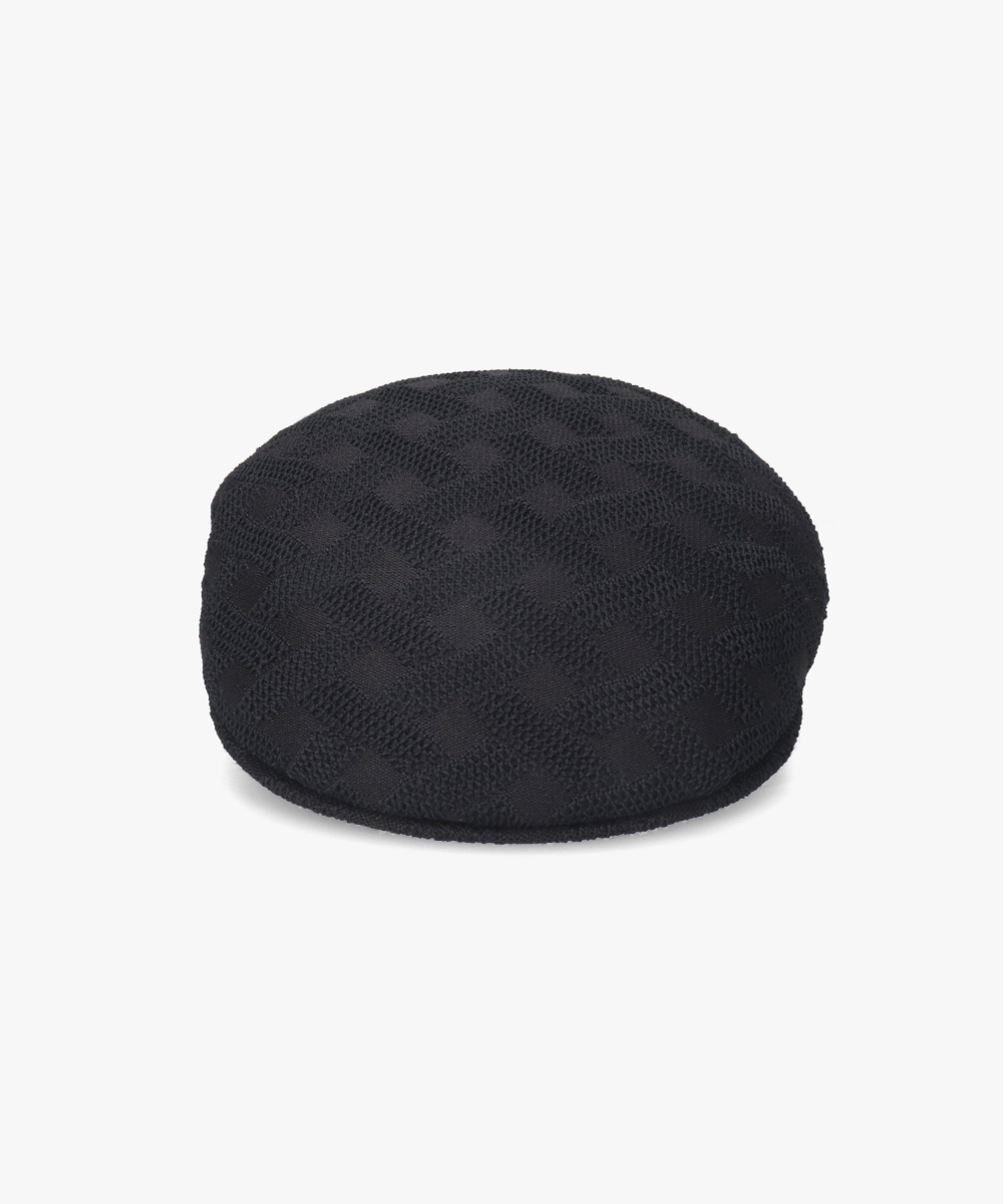 KANGOL CROSS WEAVE 504 | M(07) BLACK (01) | KANGOL