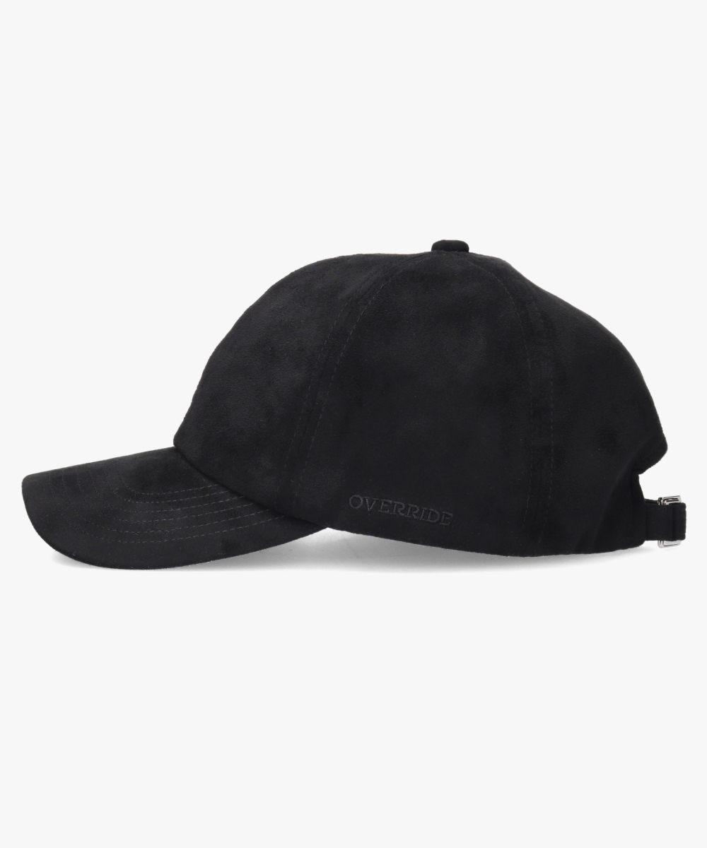 スエードキャップ OVERRIDE PE SUEDE 6P CAP | 57cm～59cm(98) BLACK (01