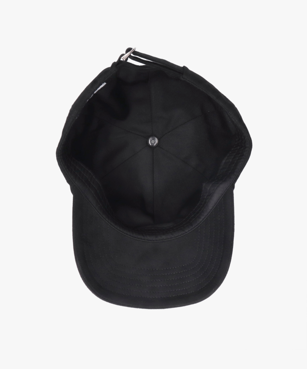 OVERRIDE PE SUEDE 6P CAP | 57cm～59cm(98) BLACK (01