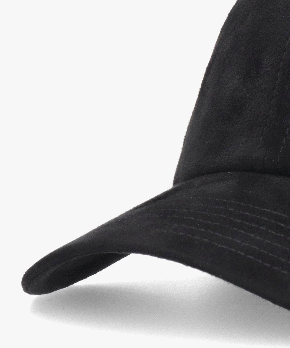 OVERRIDE PE SUEDE 6P CAP | 57cm～59cm(98) BLACK (01