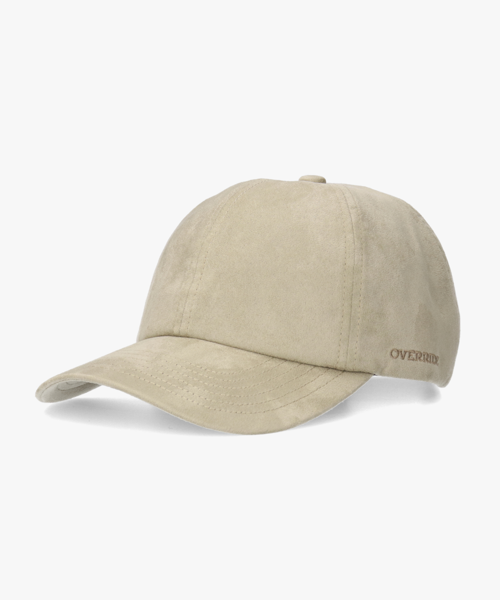 OVERRIDE PE SUEDE 6P CAP | 57cm～59cm(98) BLACK (01
