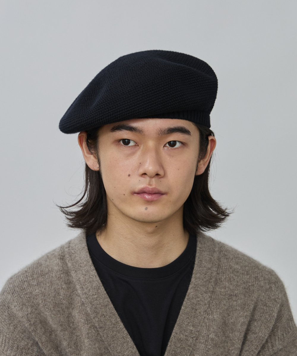 OVERRIDE WASHABLE WOOL TAM BERET | 57cm～59cm(98) GRAY (03