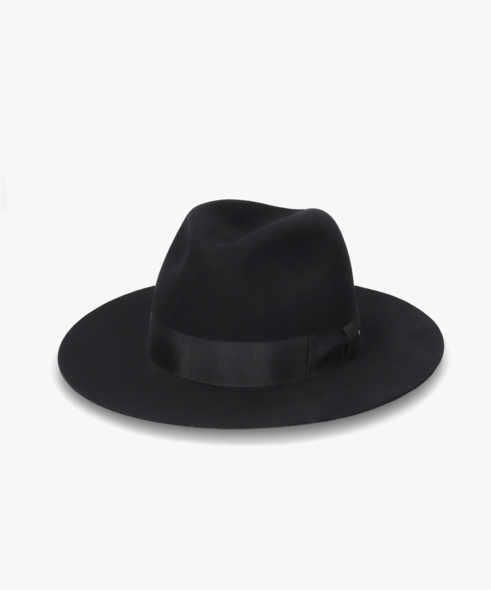 【予約】OVERRIDE  FELT FEDORA L.BRIM