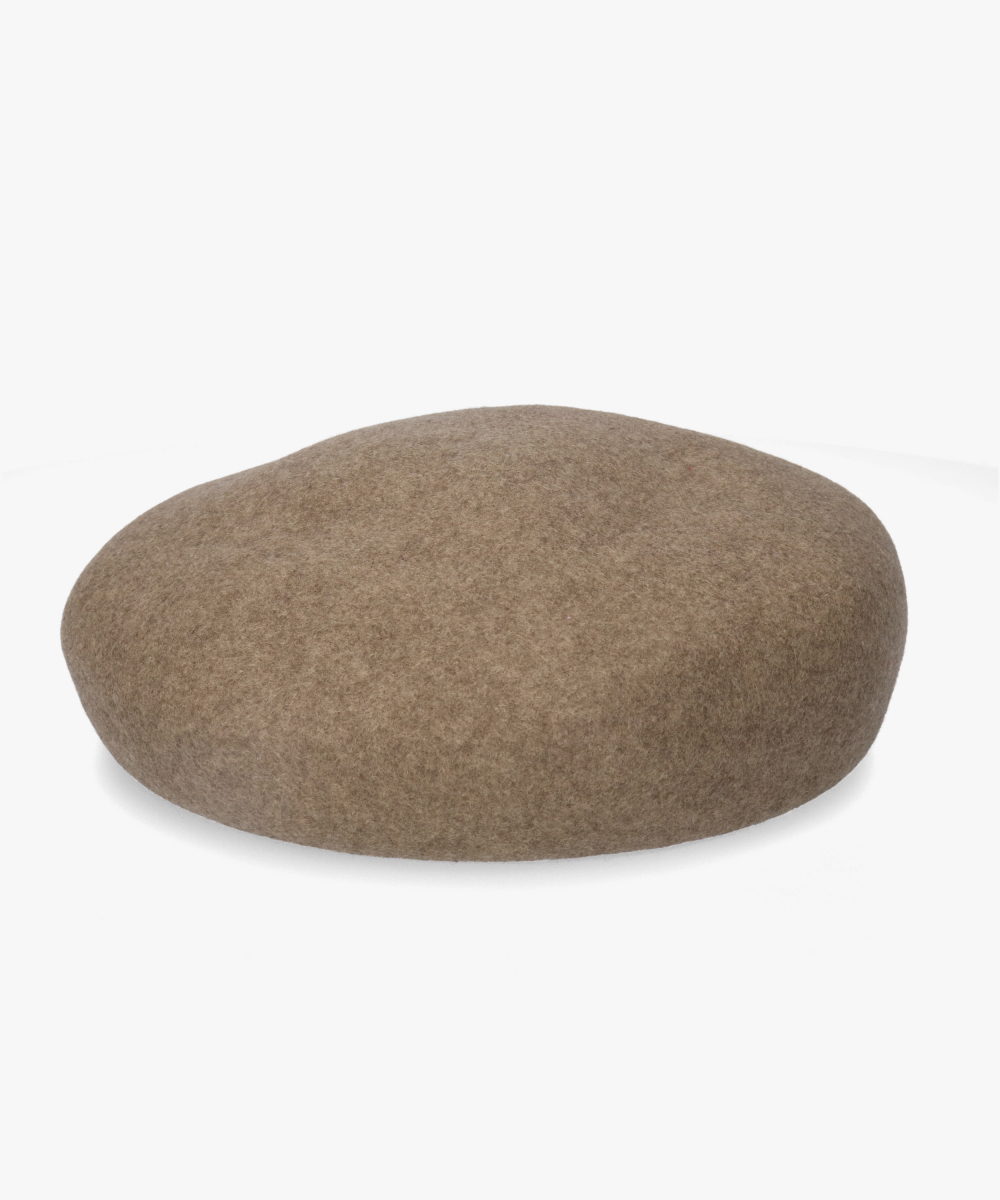【予約】OVERRIDE  KNIT FELT BIG BERET
