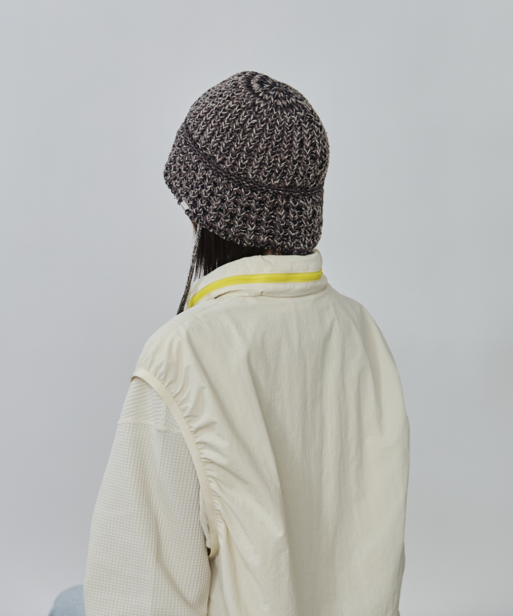 OVERRIDE KNIT BALLOON CLOCHE HAT SGP | 57cm～59cm(98) BLACK