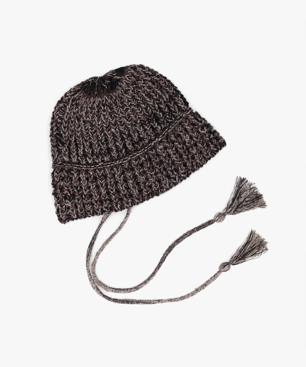 OVERRIDE KNIT BALLOON CLOCHE HAT SGP | 57cm～59cm(98) BLACK