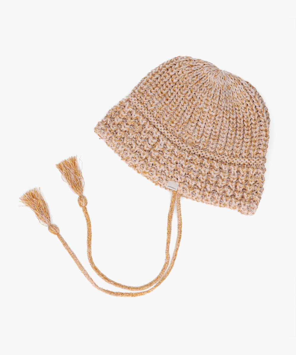 OVERRIDE  KNIT BALLOON CLOCHE HAT SGP