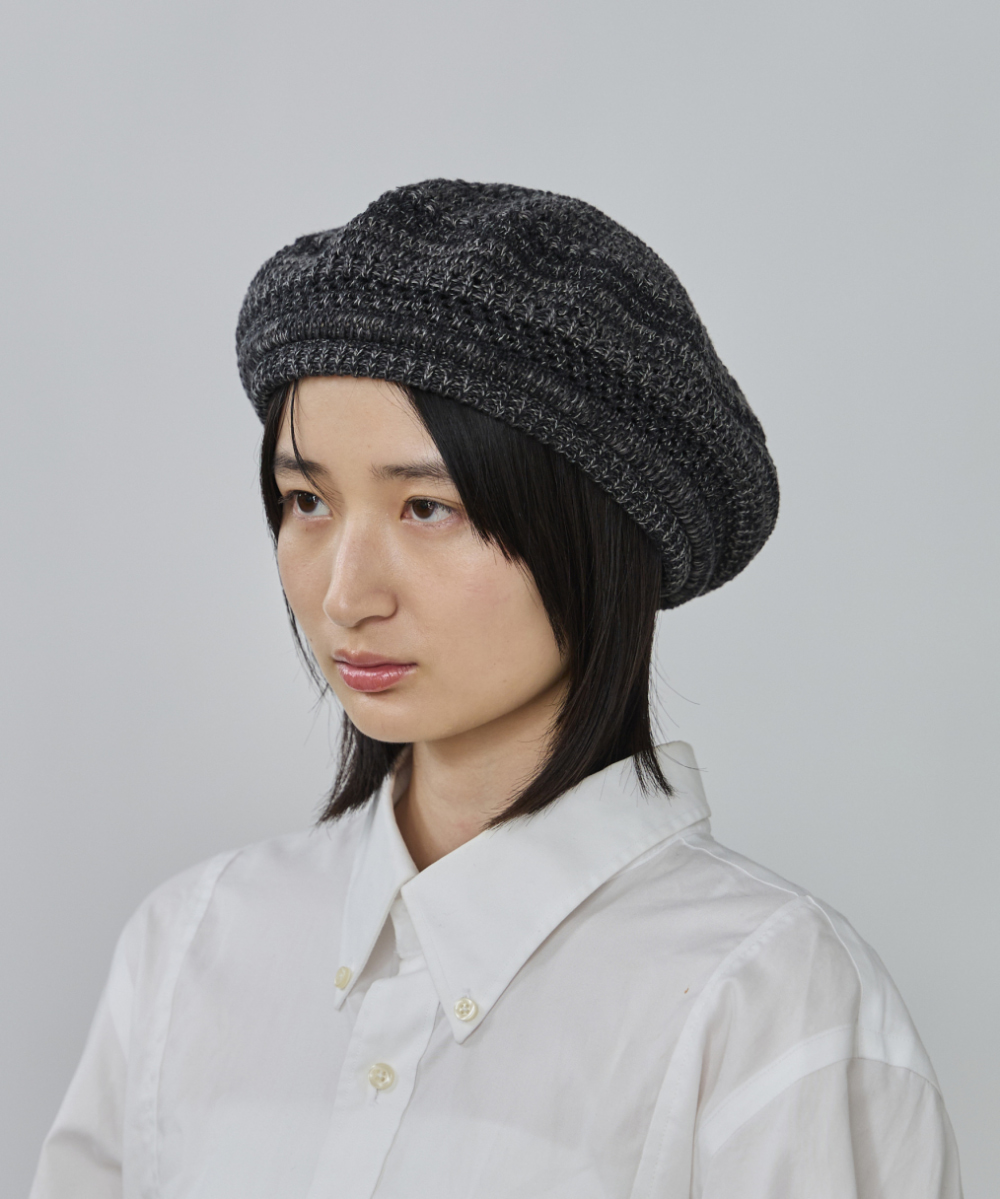 OVERRIDE REC TM MIX BERET SG | 57cm～59cm(98) BLACK (01