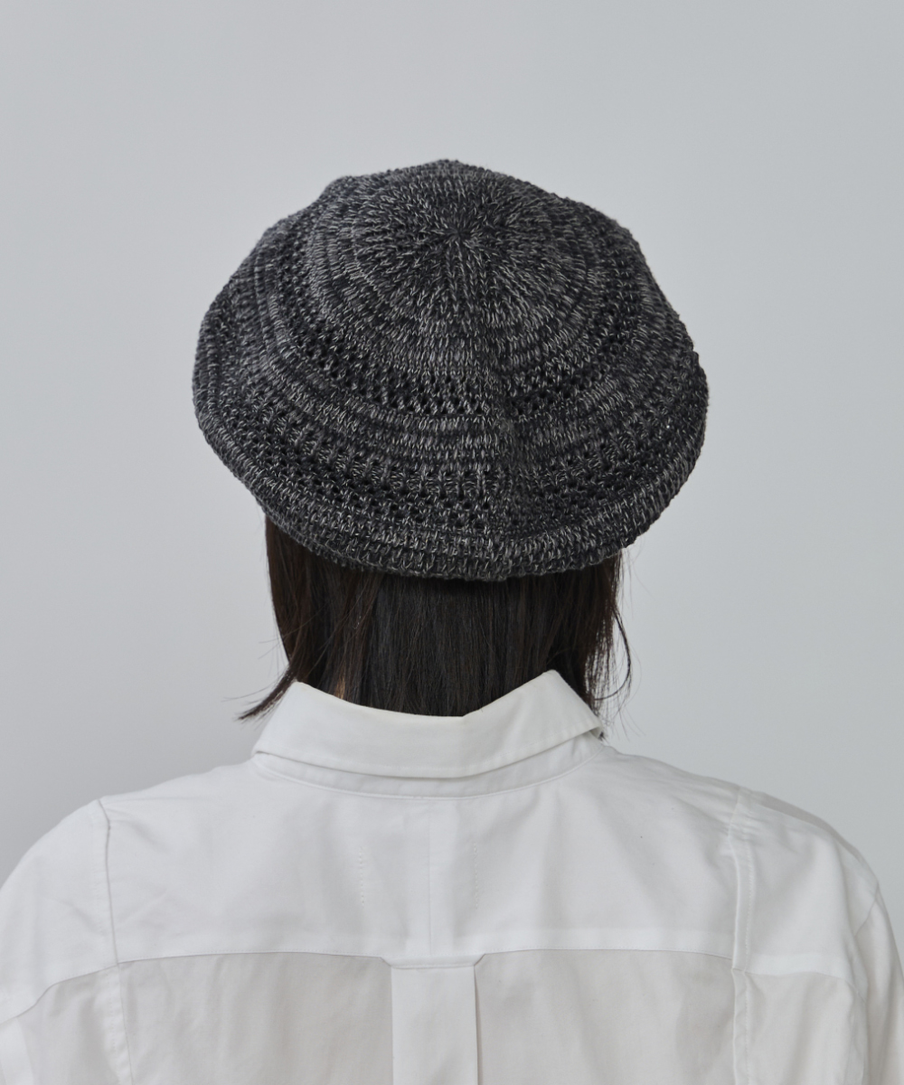 ウール　ベレー帽 OVERRIDE REC TM MIX BERET SG | 57cm～59cm(98) BLACK (01