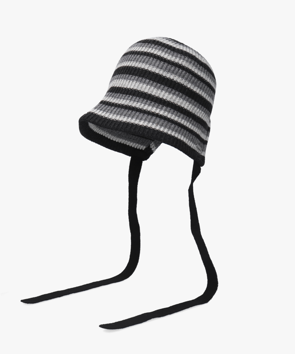 OVERRIDE WA THERMO BORDER BONNET | 58cm(58) DK GRAY (02