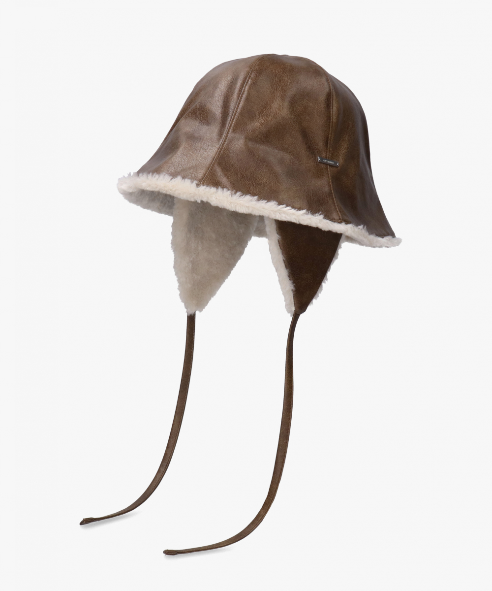 OVERRIDE  FAKE LEATHER FLAPHAT SGP