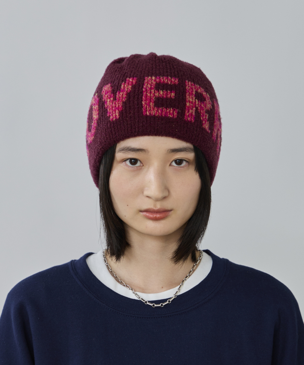 COTCHS★人気★RIBBON LOGO FUNK BEANIE ニット帽 /追跡あり 予約】OVERRIDE KNIT PUWA LOGO SHORT BEANIE | 57cm～59cm(98
