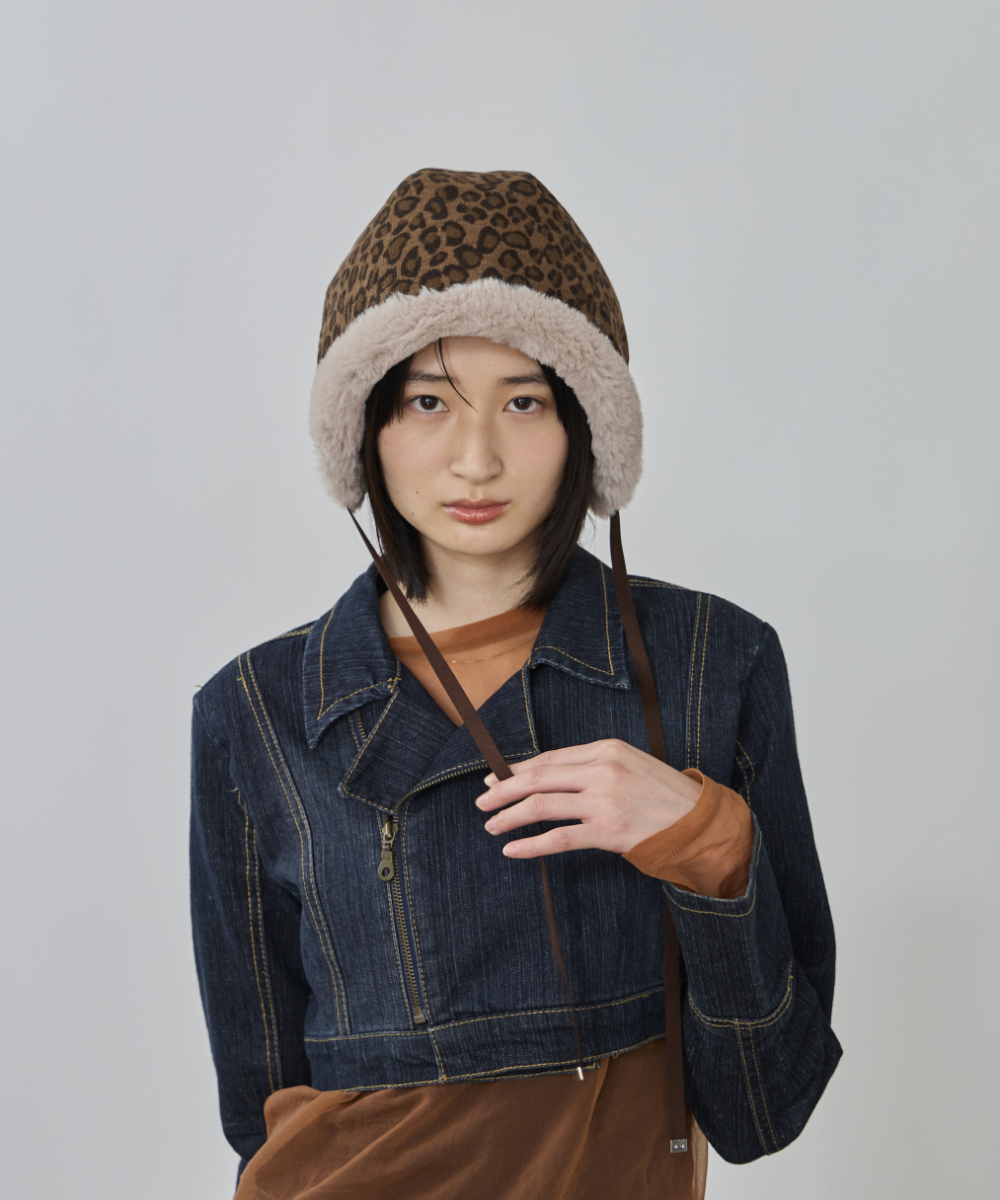 nyaberou 様 OVERRIDE CORD PATTERN BONNET SGP | 57.5cm(75) BLACK (01