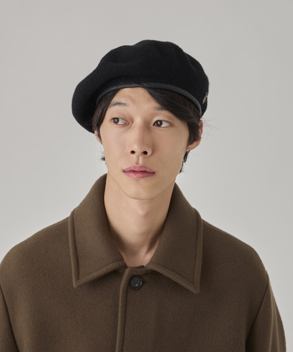 arth Ca Monty Beret | 58cm(58) BLACK (01) | arth / アース | BERET