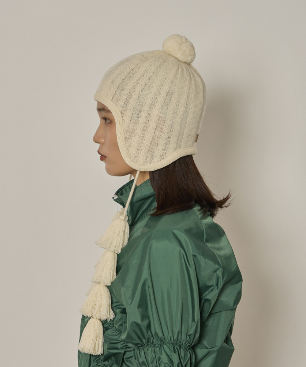 予約】arth Ca5 Fringe Guide Knit | 56cm～58cm(97) GRAY (03