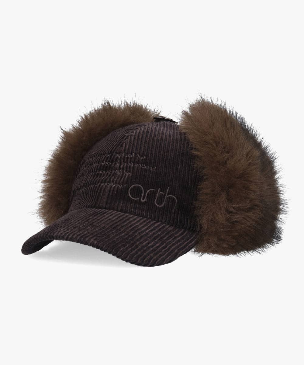 【予約】arth  EMB Ear Flap Cap