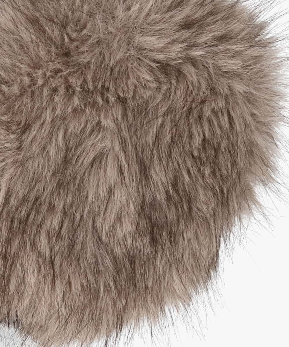 ブラック ビジューロゴ付きイヤーマフ　mimi.a 予約】arth *aya fur mimi muff | FREE(99) BLACK (01) | arth