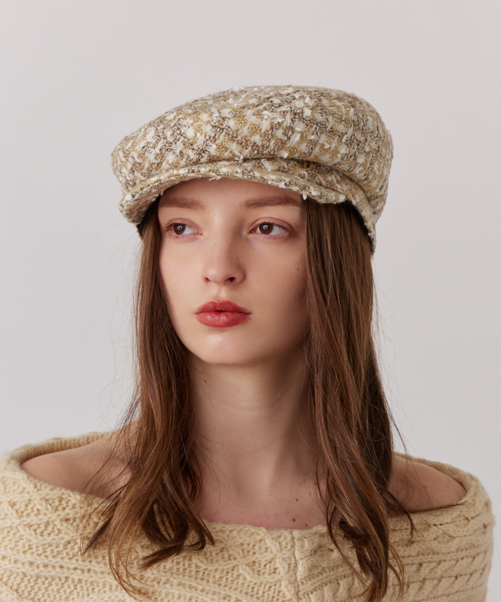 【予約】Chapeau d' O  Fancy Tweed Hunting