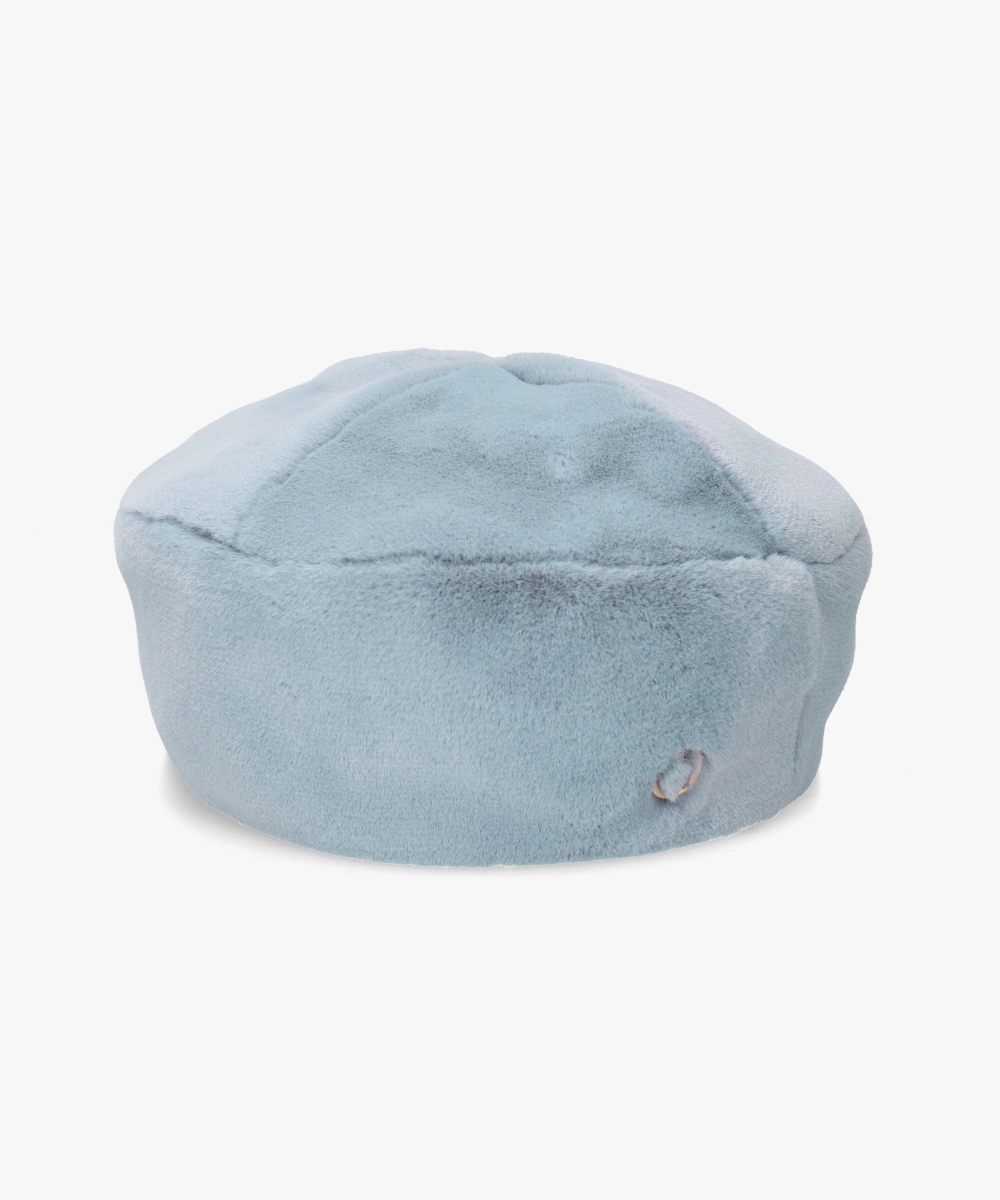 【Chapeau d’ O】シンプルベレー帽 予約】Chapeau d' O Mini Far Beret | 57.5cm(75) WHITE (06