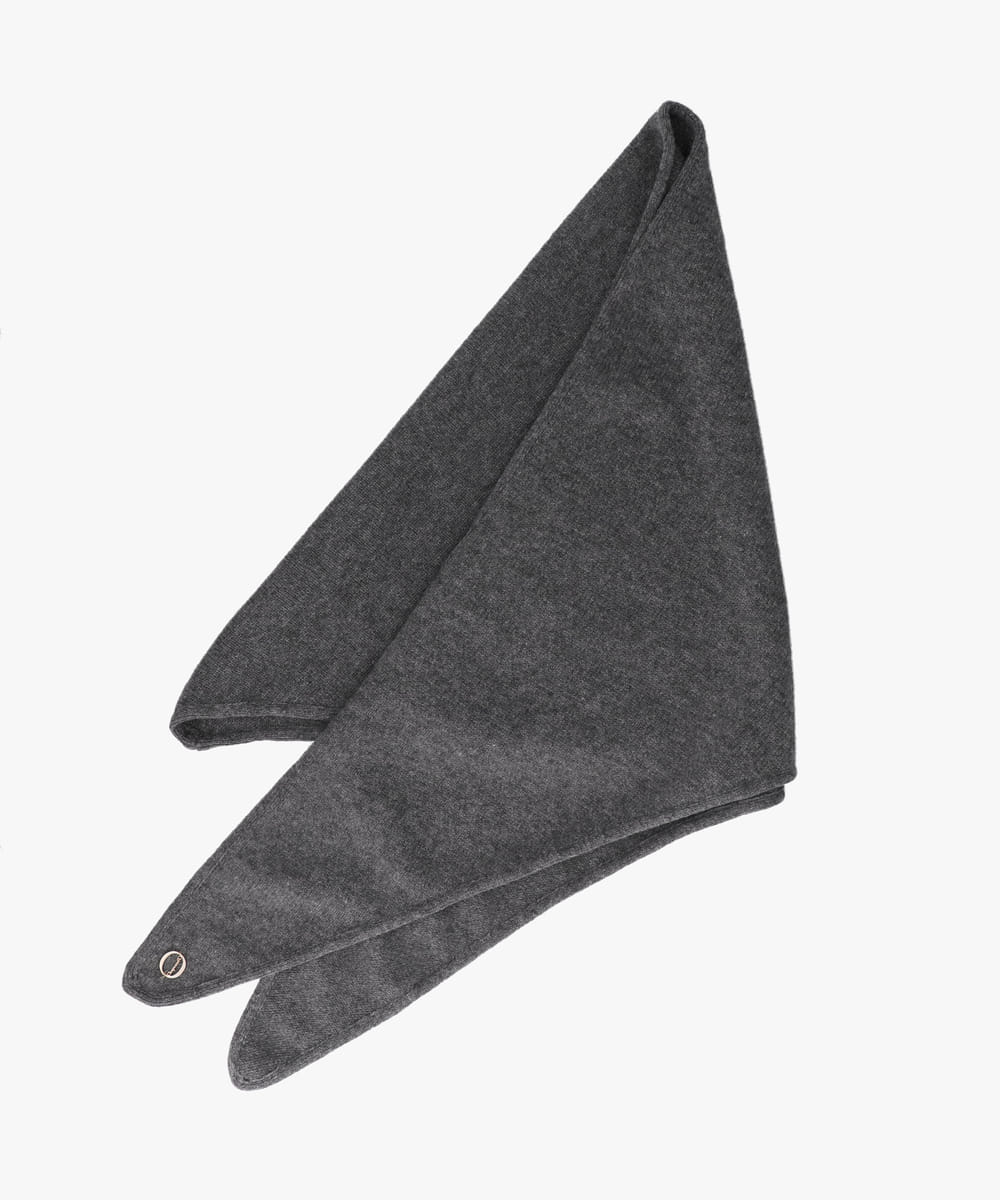 帽子 mix knit scarf Chapeau d' O Oversized Knit Scarf | FREE(99) BLACK (01