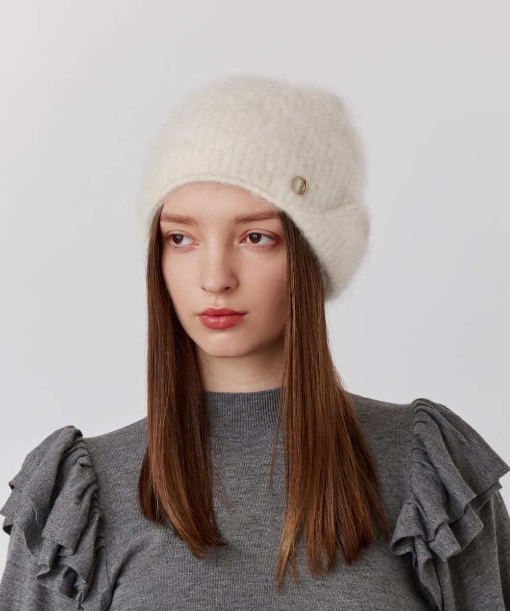 【予約】Chapeau d' O  Cashmere Fur Beanie