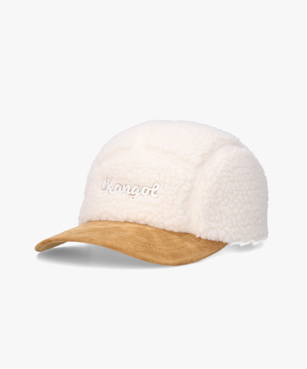 KANGOL SCRIPT FAUX SHERPA 5-PANEL