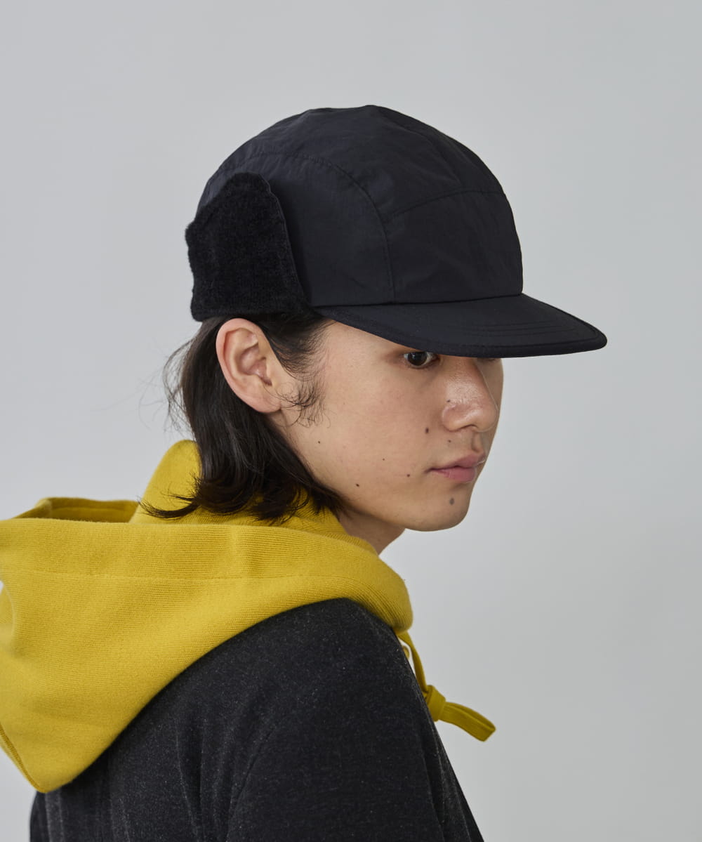 帽子 black 予約】OVERRIDE REN EARFLAP JET CAP | 59cm～61cm(80) GRAY (03