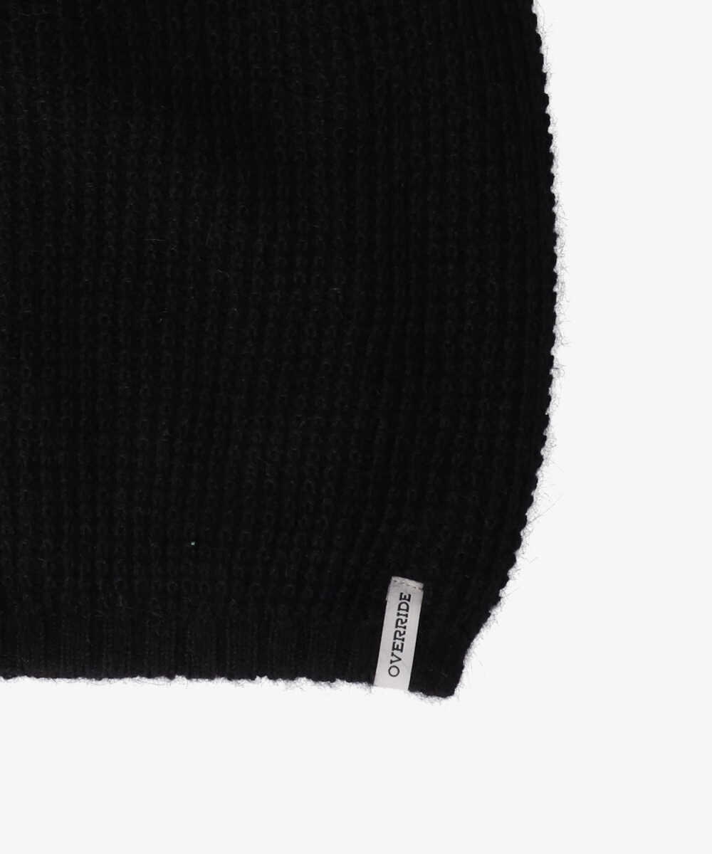 予約】OVERRIDE ALPACA LOOSE BEANIE | 57cm～59cm(98) BLACK