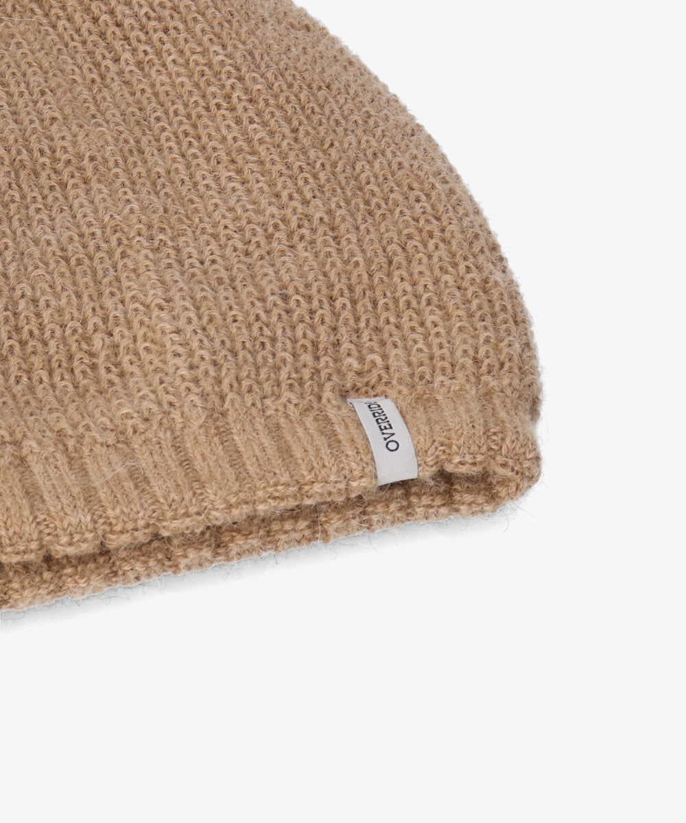 予約】OVERRIDE ALPACA LOOSE BEANIE | 57cm～59cm(98) BLACK