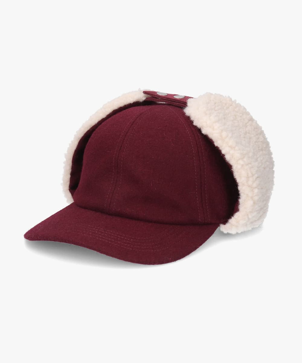OVERRIDE  MELTON EARFLAP 6P CAP