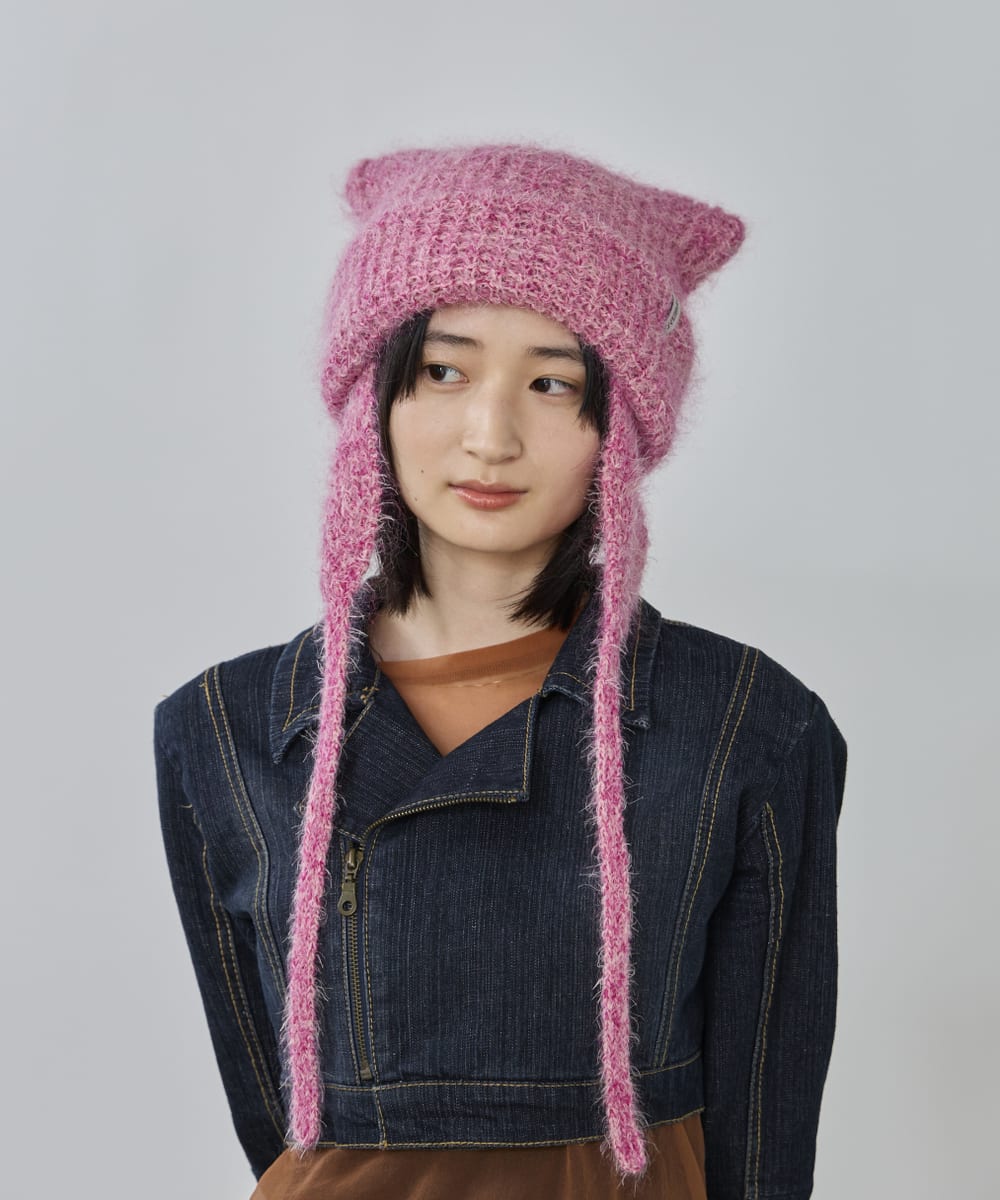 OVERRIDE KNIT CURLY CAT GUIDE SG オーバーライド OVERRIDE（オーバーライド）の「【Ginzamag.com 掲載】OVERRIDE