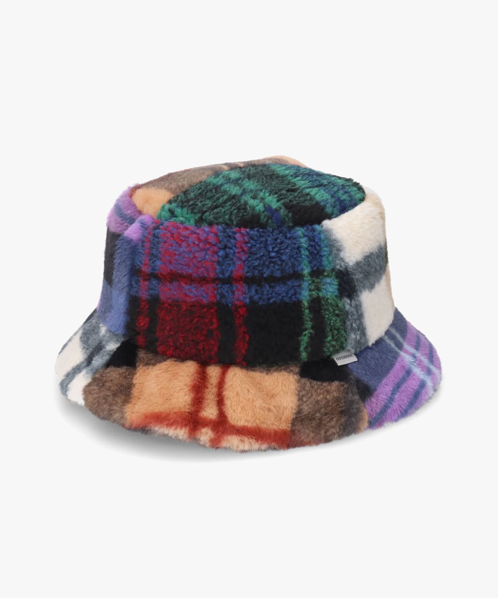 【予約】OVERRIDE  PATCHWORK FUR BUCKET SGP