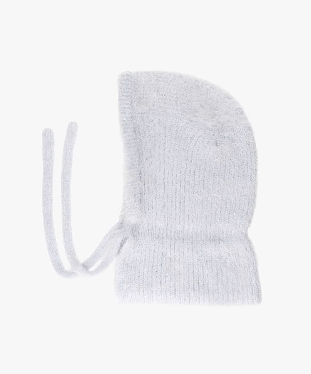 【予約】OVERRIDE  KNIT FEATHERY BALACLAVA