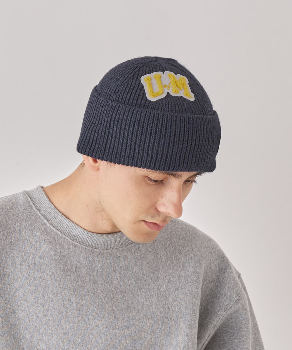 Michigan WAPPEN KNIT WATCH | 57cm～59cm(98) NAVY (71) | College