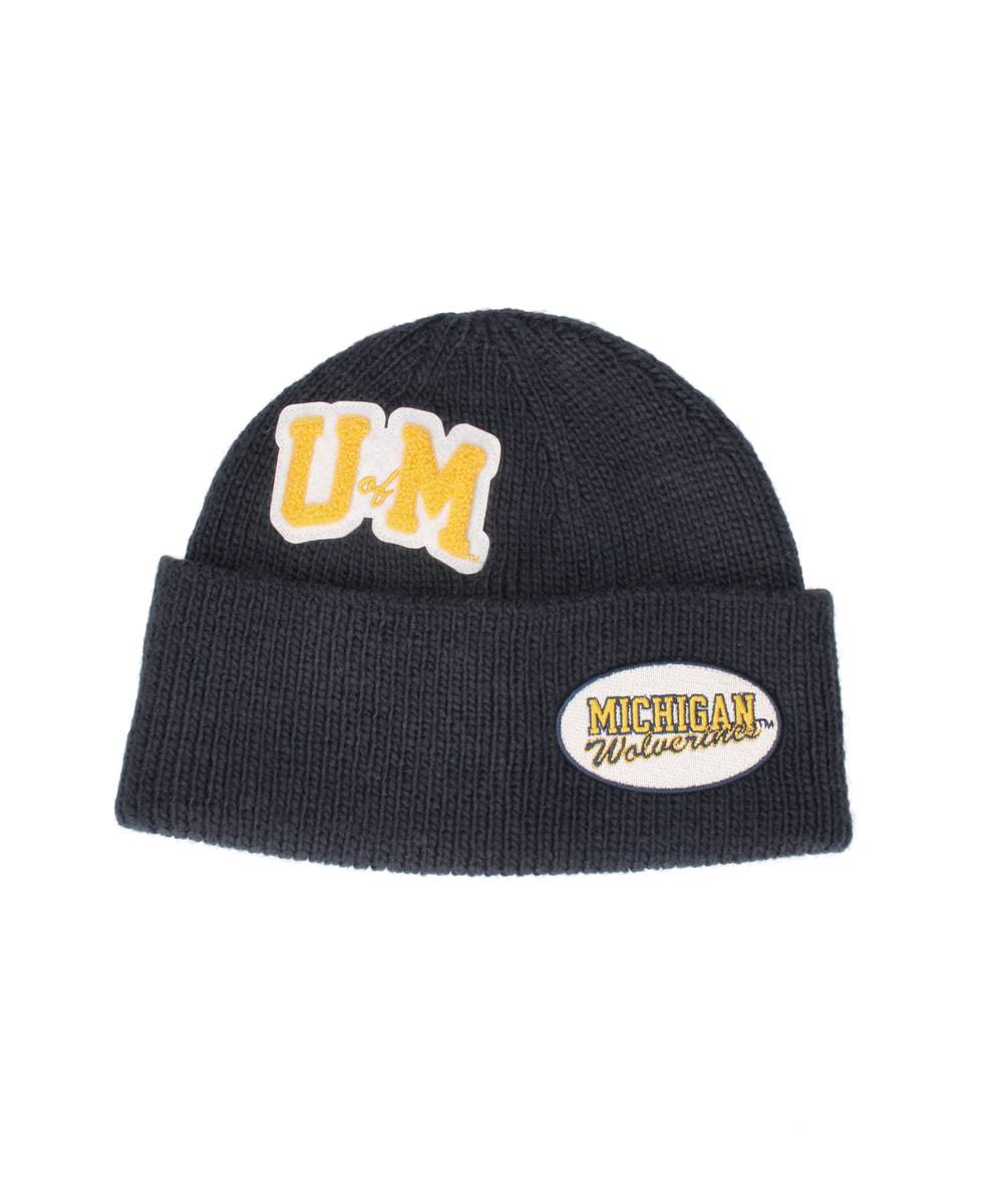 Michigan WAPPEN KNIT WATCH | 57cm～59cm(98) NAVY (71) | College