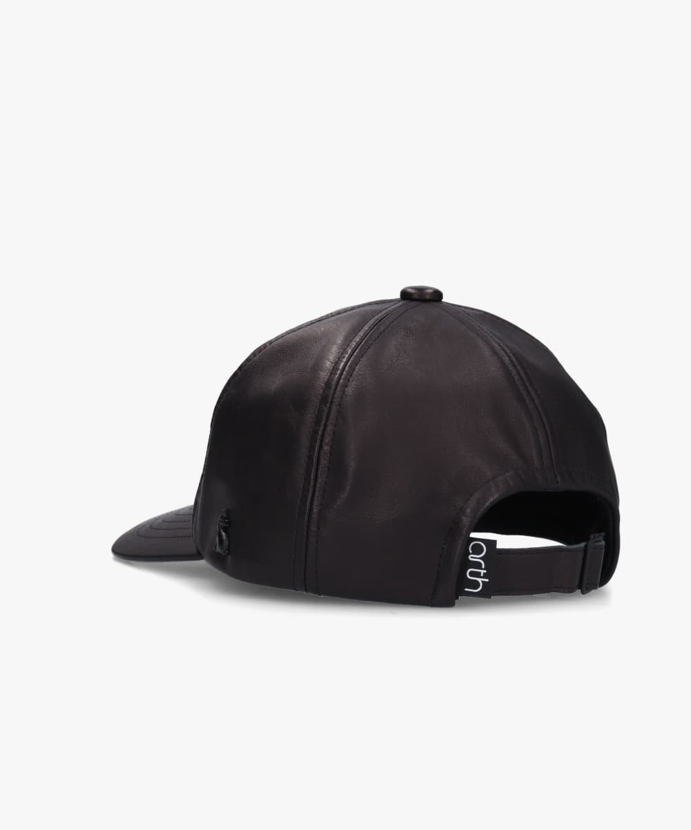 arth Leather Cap | 57cm～59cm(98) BLACK (01) | arth / アース | CAP 