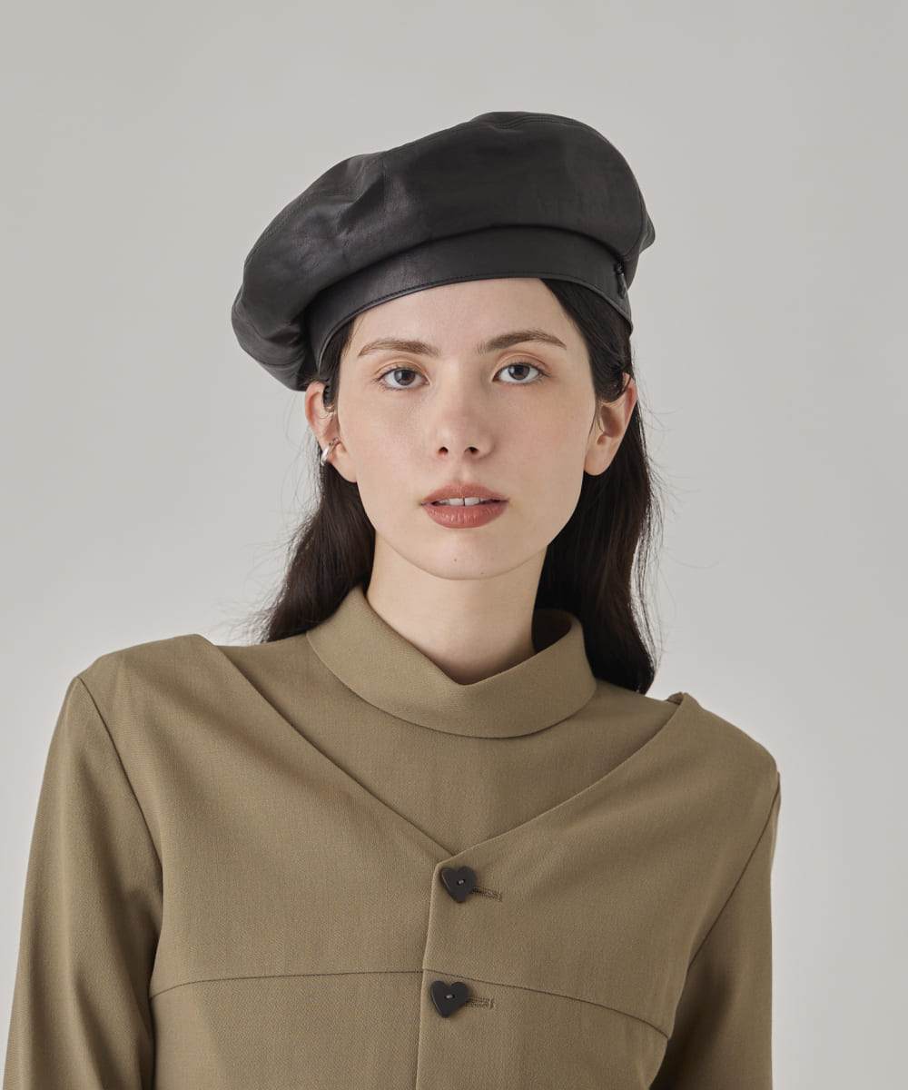 arth  Leather Beret