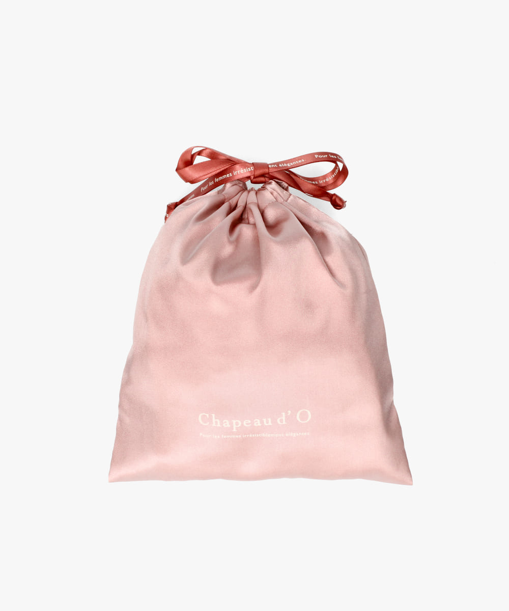 Chapeau d' O  Satin Accessory Bag