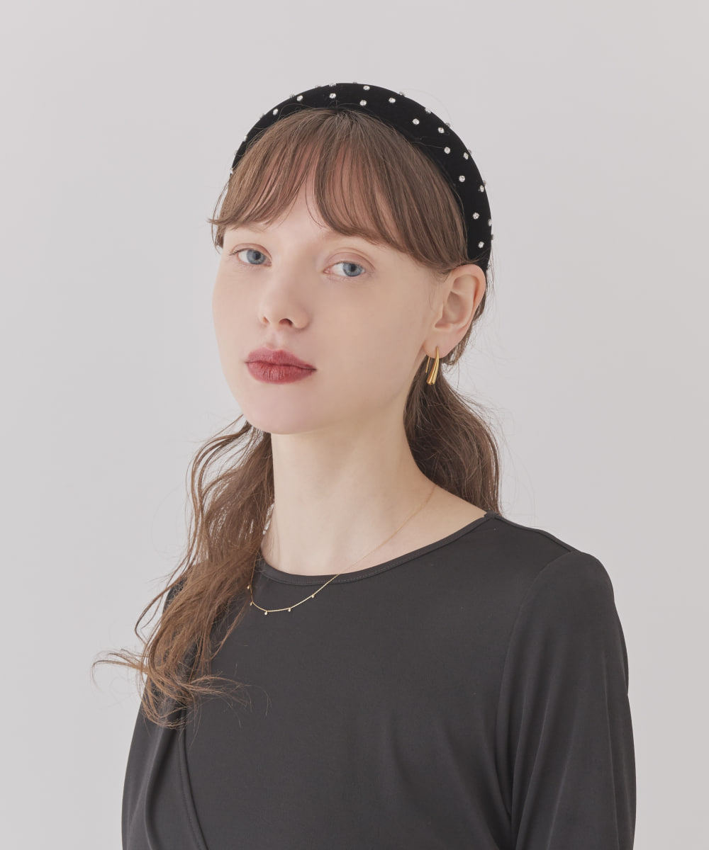 Chapeau d' O  Velvet Stone Headband
