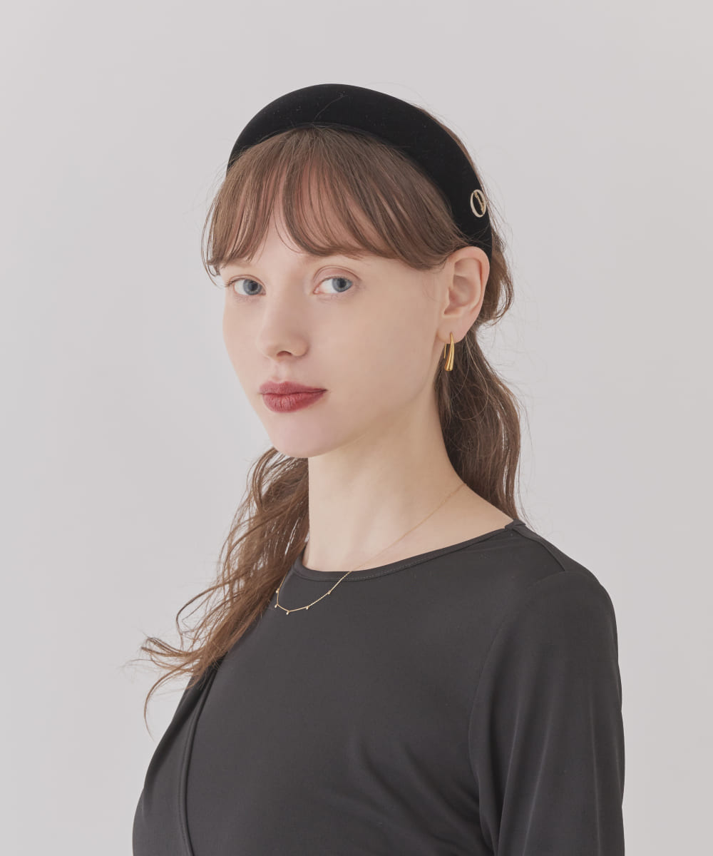 Chapeau d' O  Velvet Thin Headband