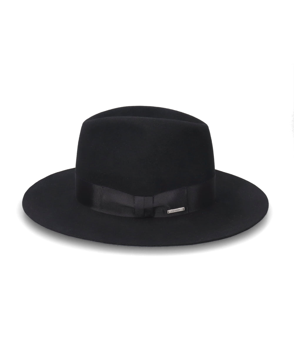 OVERRIDE  L.BRIM FELT FEDORA — 商品写真 10