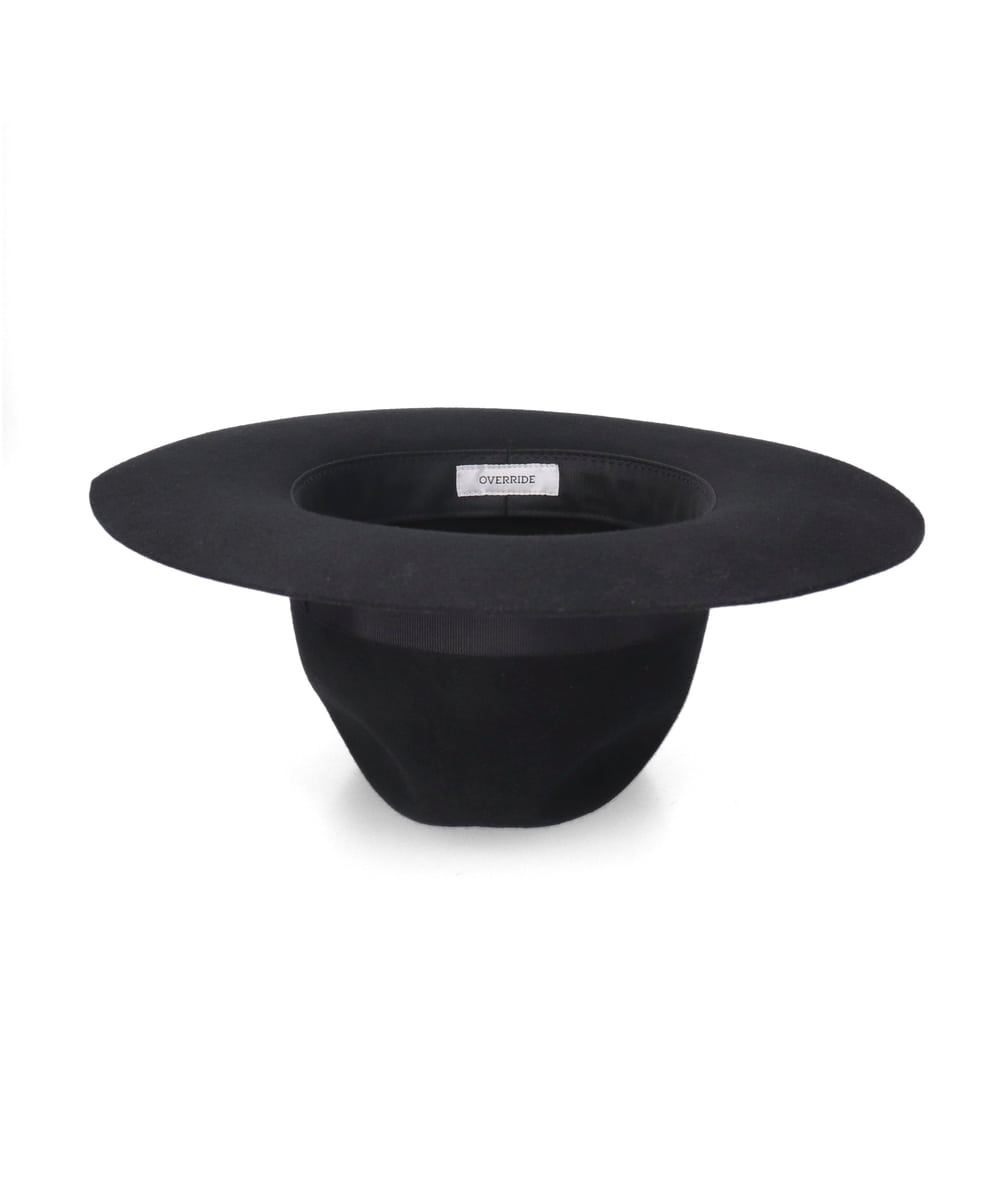 OVERRIDE  L.BRIM FELT FEDORA — 商品写真 13