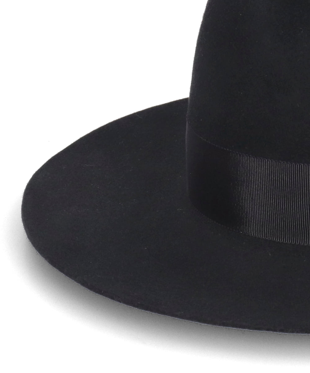 OVERRIDE  L.BRIM FELT FEDORA — 商品写真 16