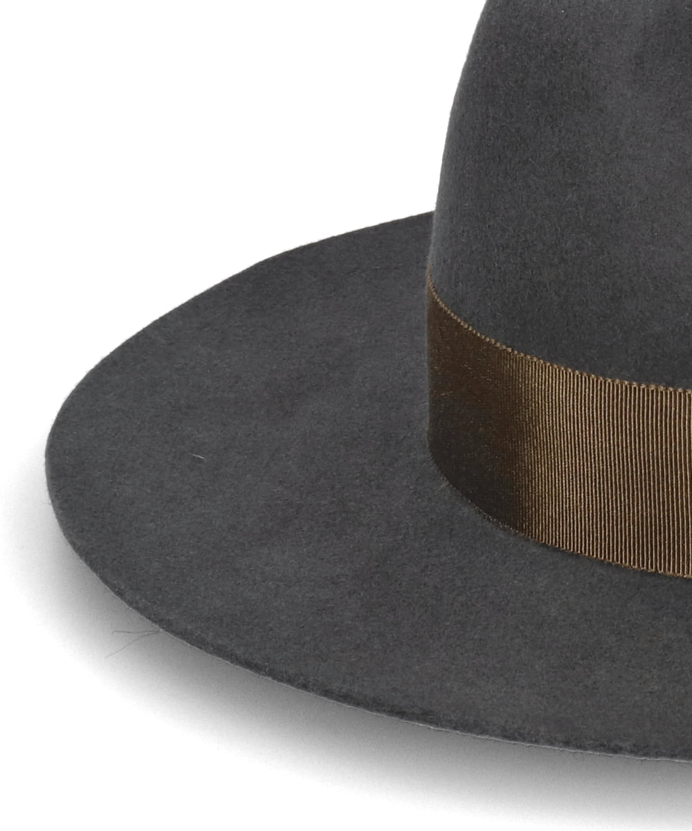 OVERRIDE  L.BRIM FELT FEDORA — 商品写真 7