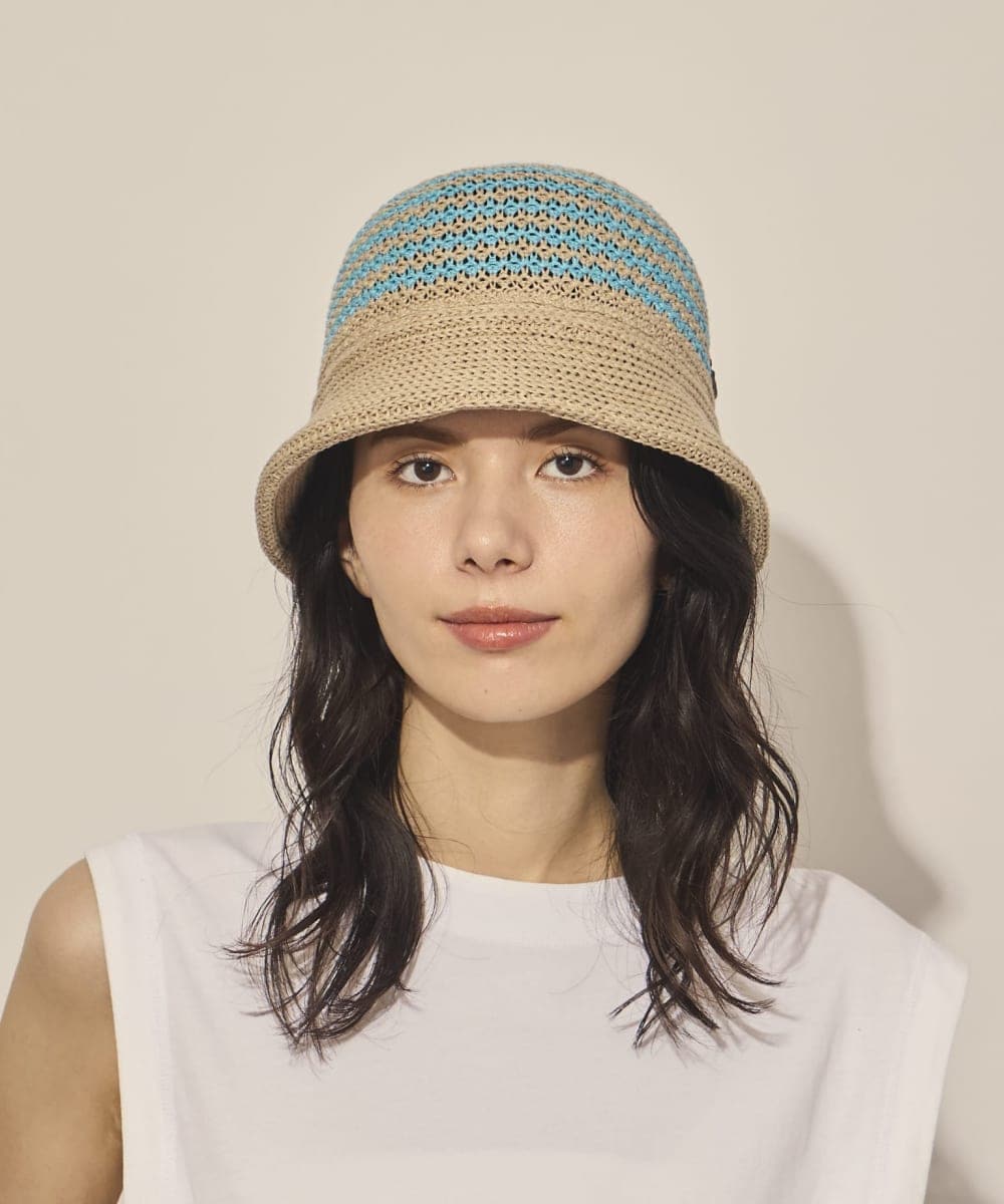 arth  Linen Stripes Gob Hat