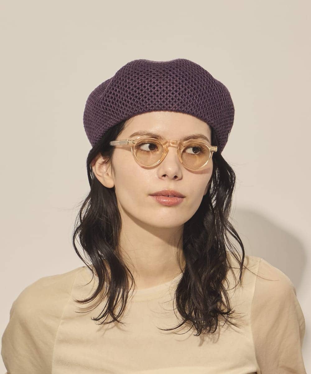 arth  Linen Mesh Beret