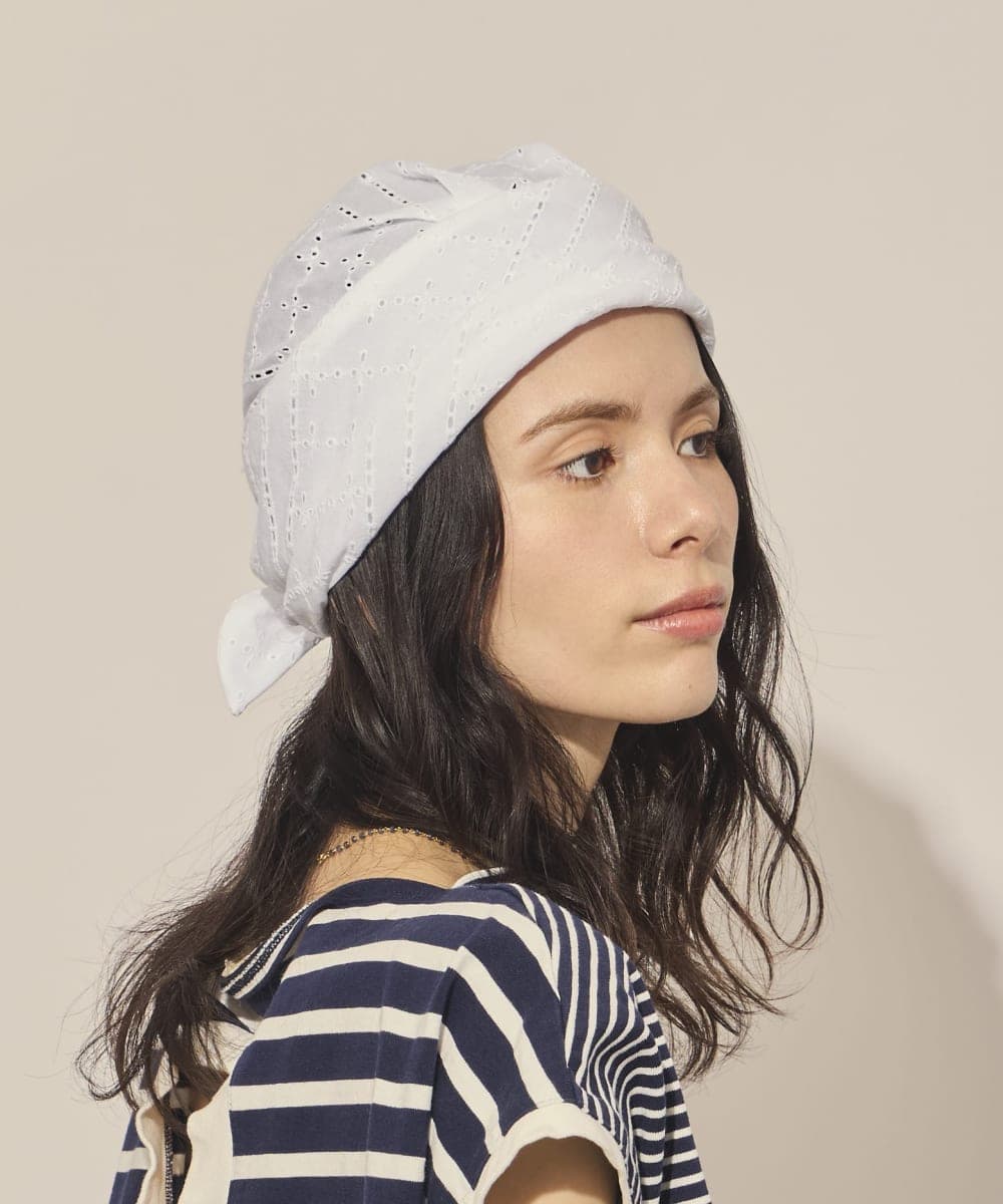 【予約】arth  Cotton Race Head Wrap