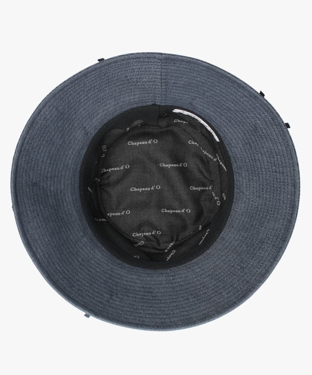 Chapeau d' O  Denim Ribbon Capeline・帽款 — 商品照片 7