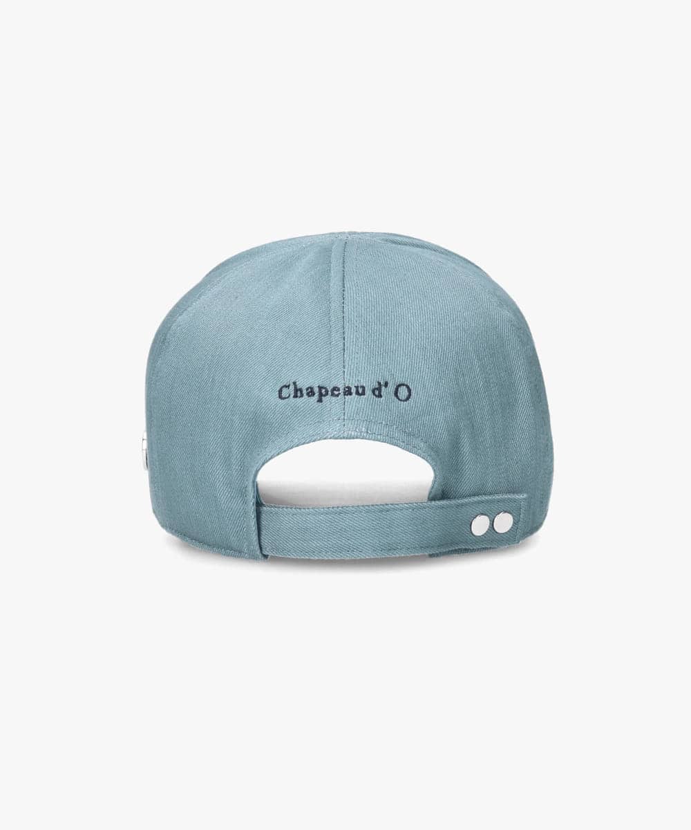 Chapeau d' O  Denim Emblem 6P Cap — Product photo 7